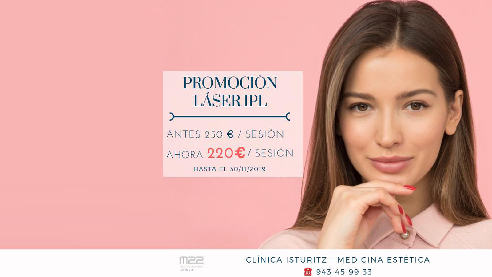 promocion IPL clinica Isturitz noviembre 2019 Donostia San Sebastián